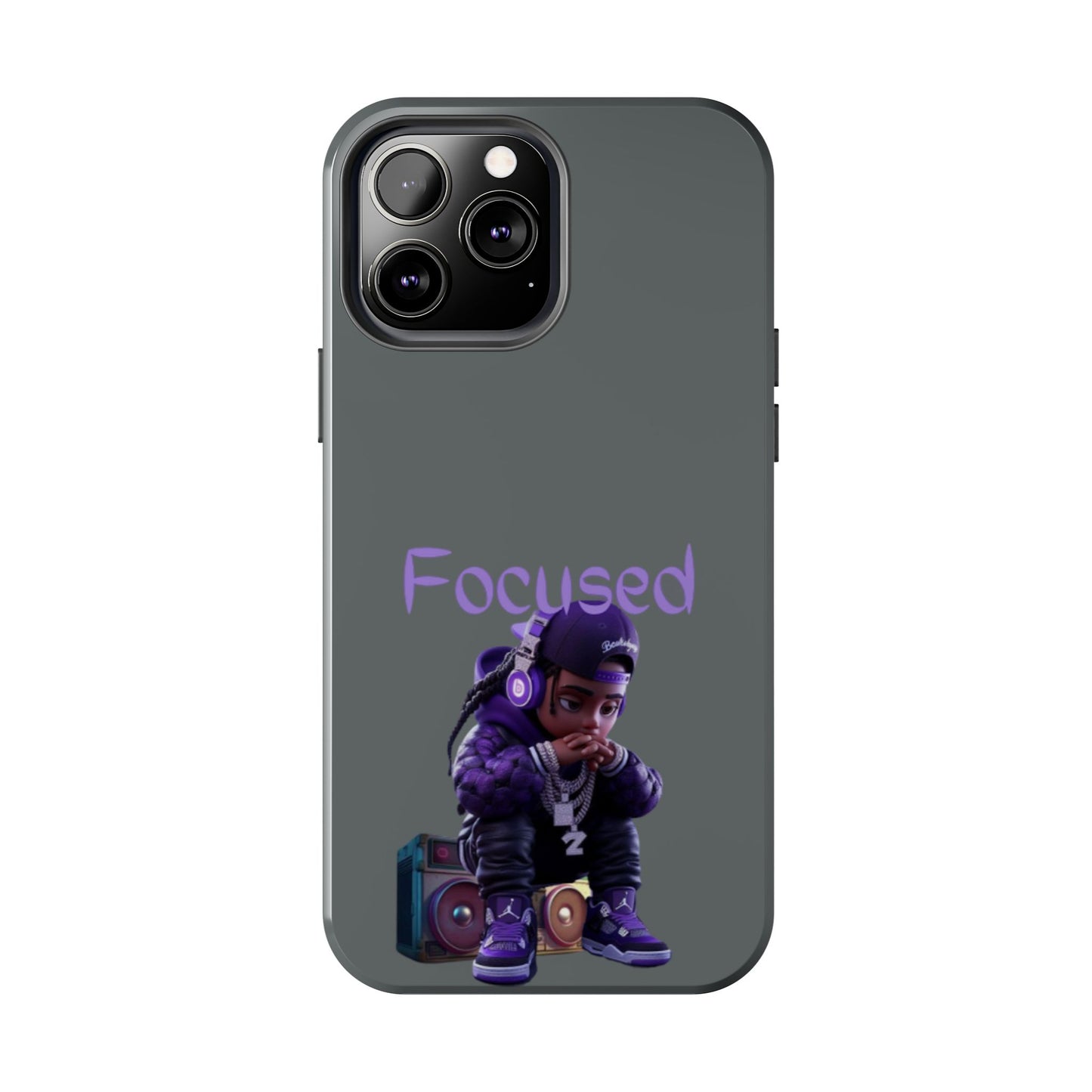 Phone Case- Focused Tough Case- Durable Protection