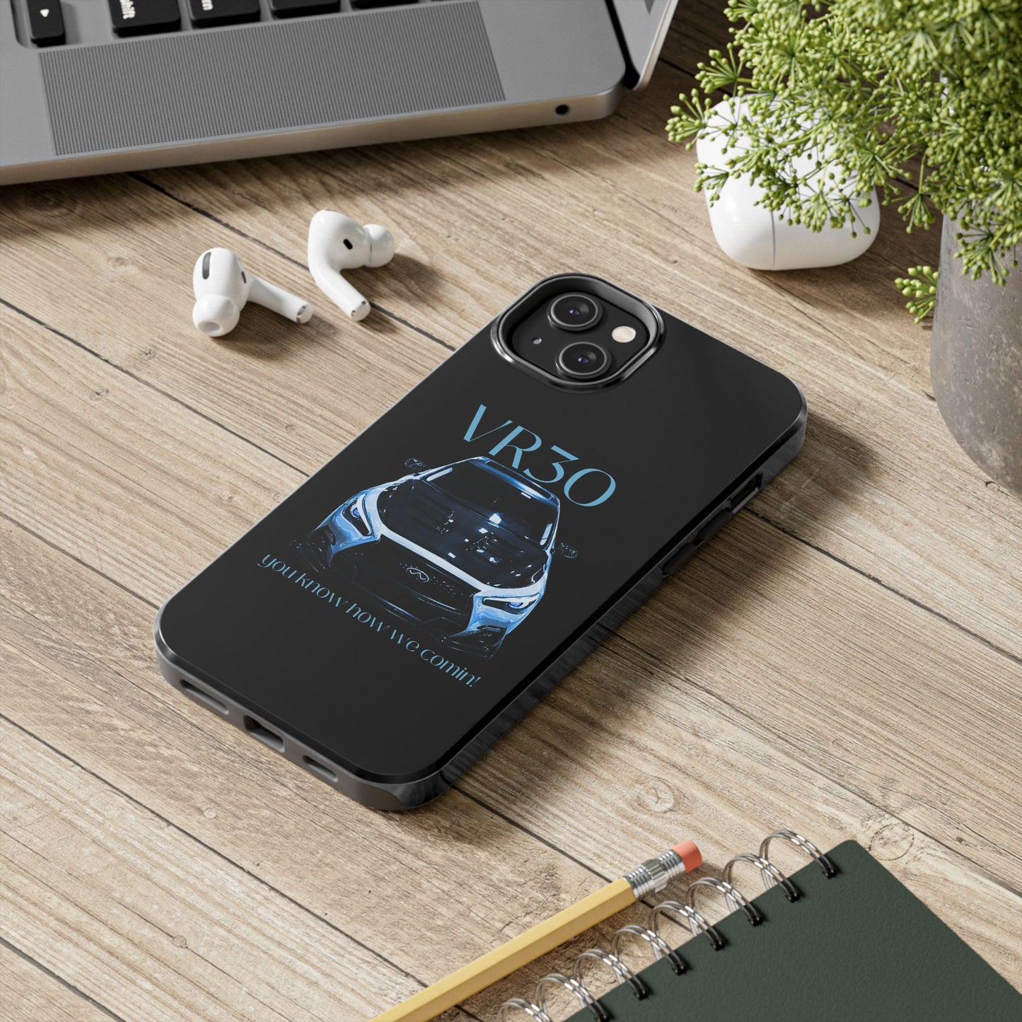VR30 Sports Car Tough Phone Case - Stylish and Durable Protection for Car Enthusiasts