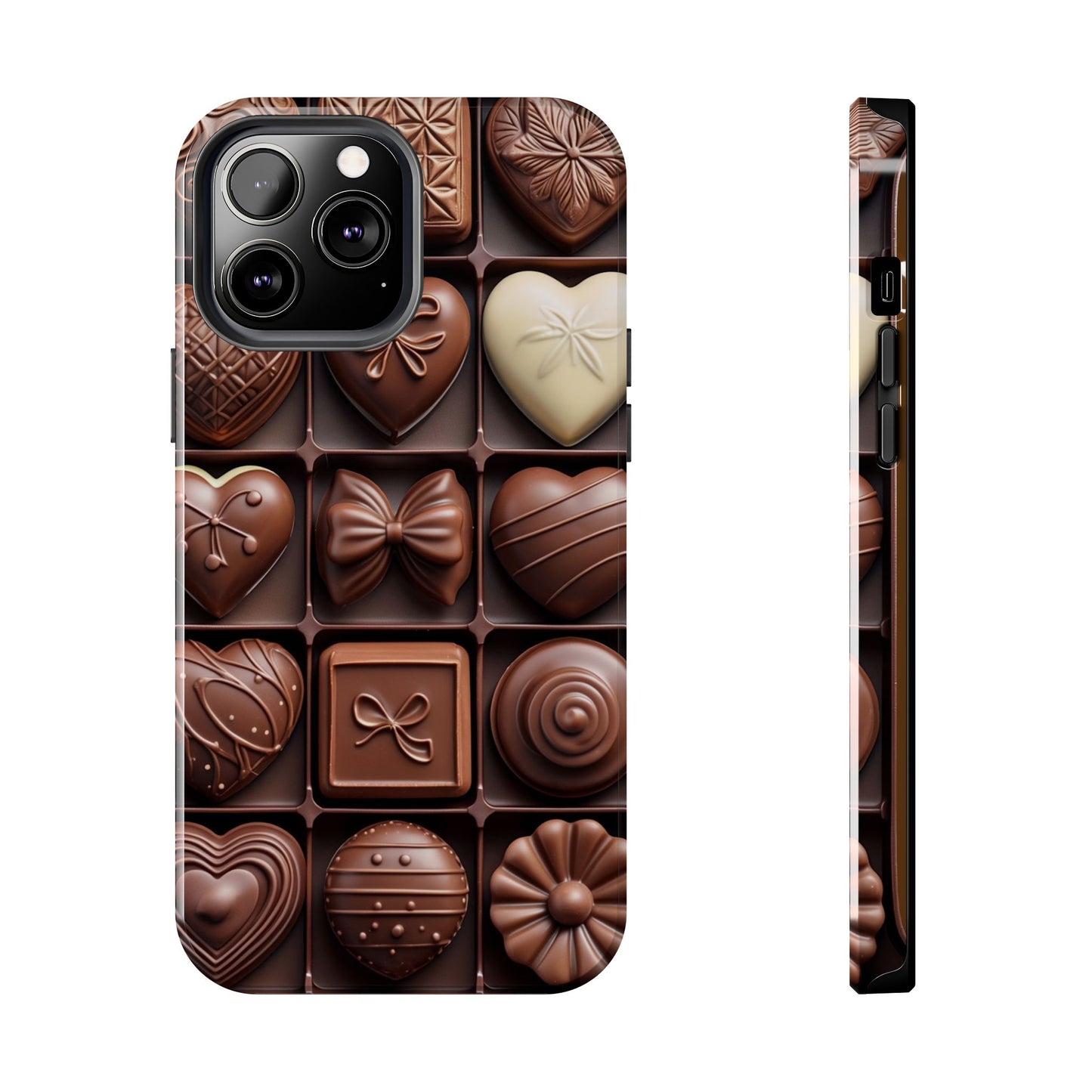 Chocolate Love Tough Phone Case - Perfect for Valentine's Day or Sweet Treat Lovers