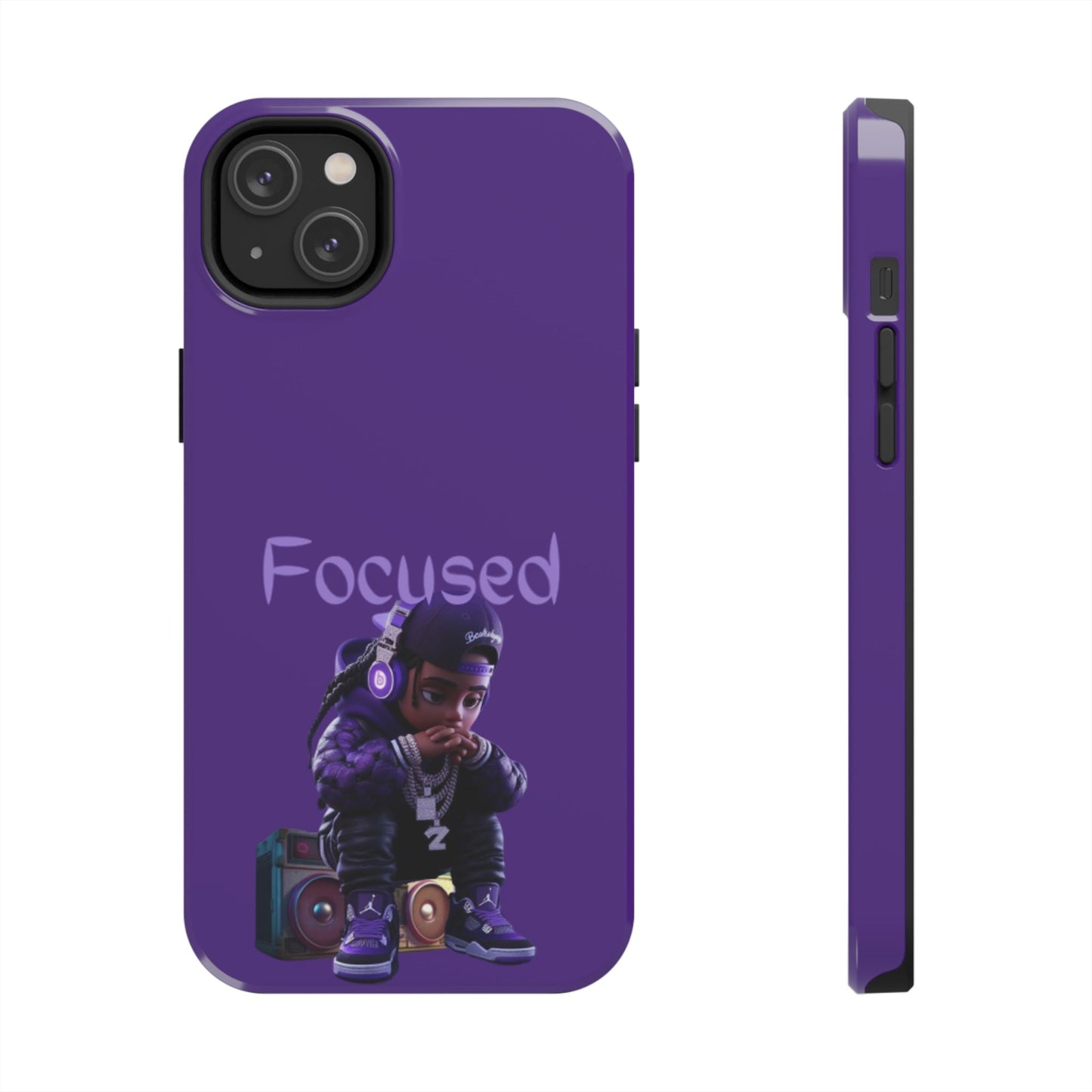 Phone Case- Focused Tough Case- Durable Protection