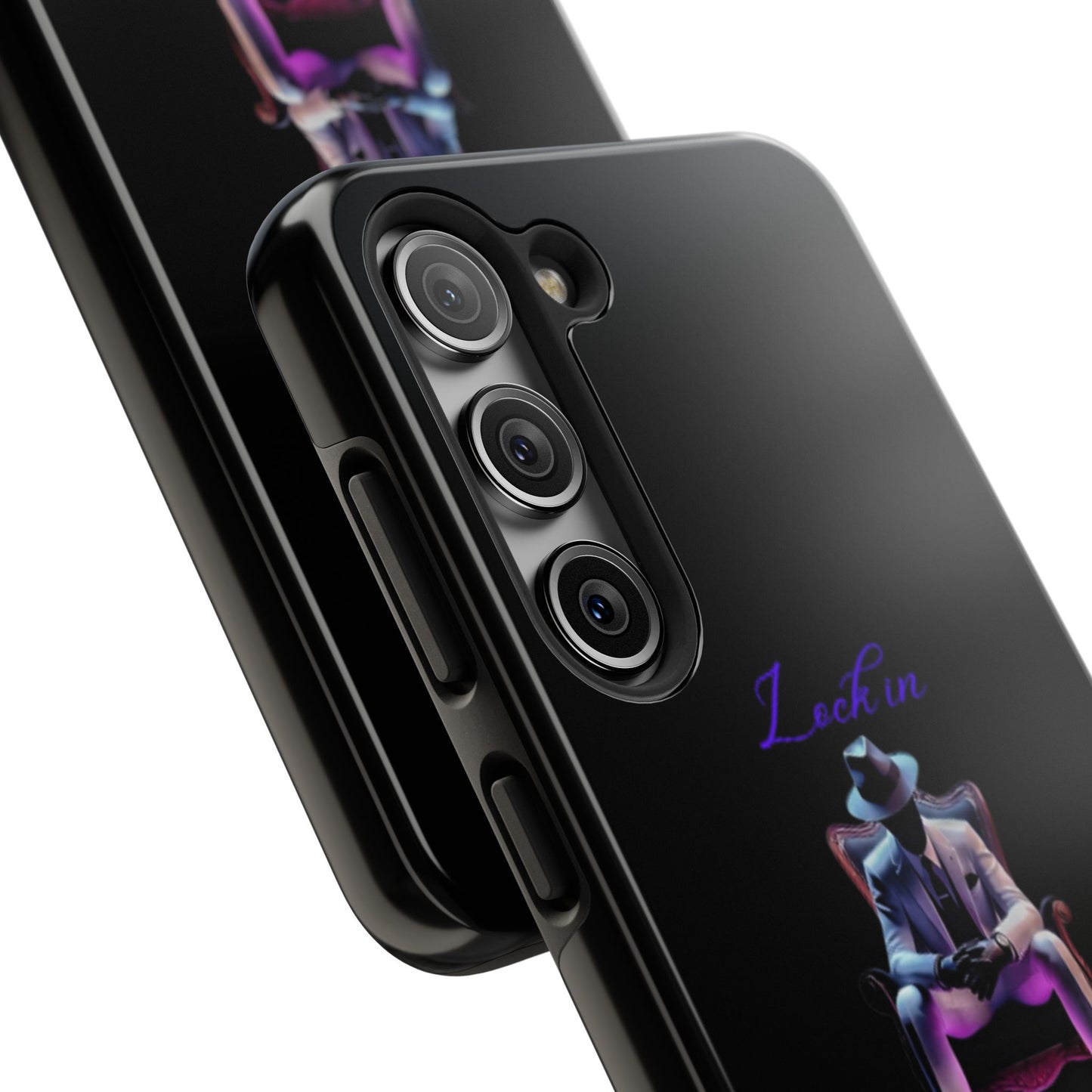 Phone case- Lock In, Stay DIsciplined Tough Phone Case - Durable Protection