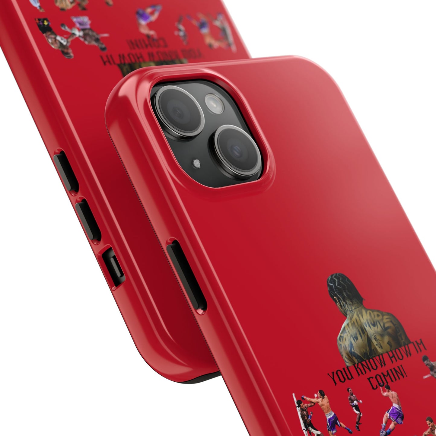 Phone case- You Know How I'm Comin' Tough Phone Case - Durable Protection