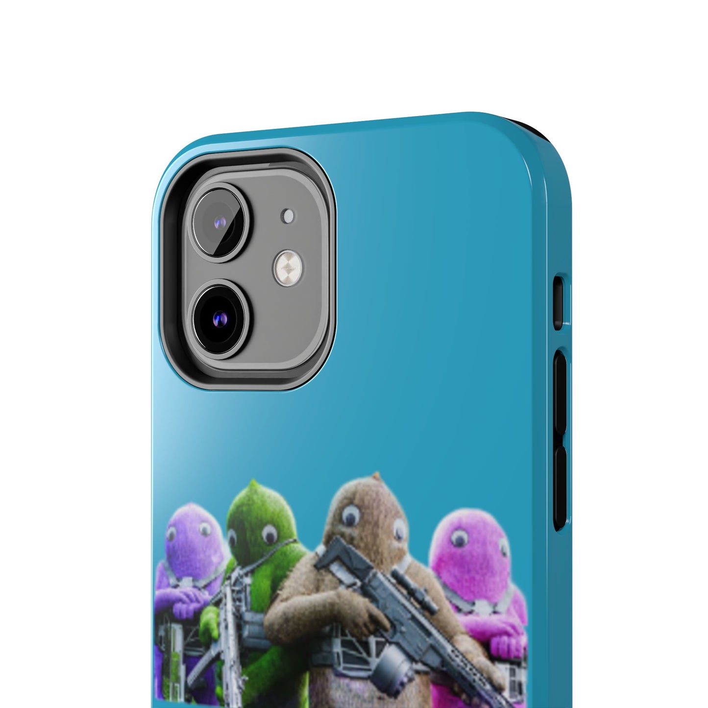 Cool Cartoon-Inspired Tough Phone Case - 'SWEATS'
