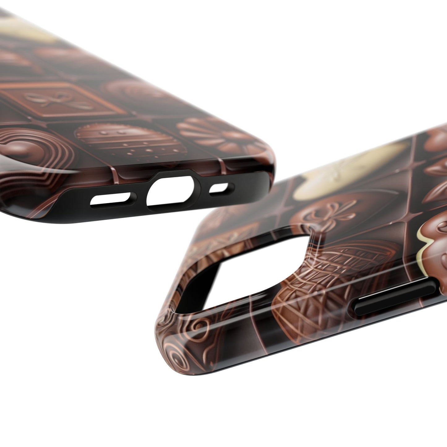 Chocolate Love Tough Phone Case - Perfect for Valentine's Day or Sweet Treat Lovers