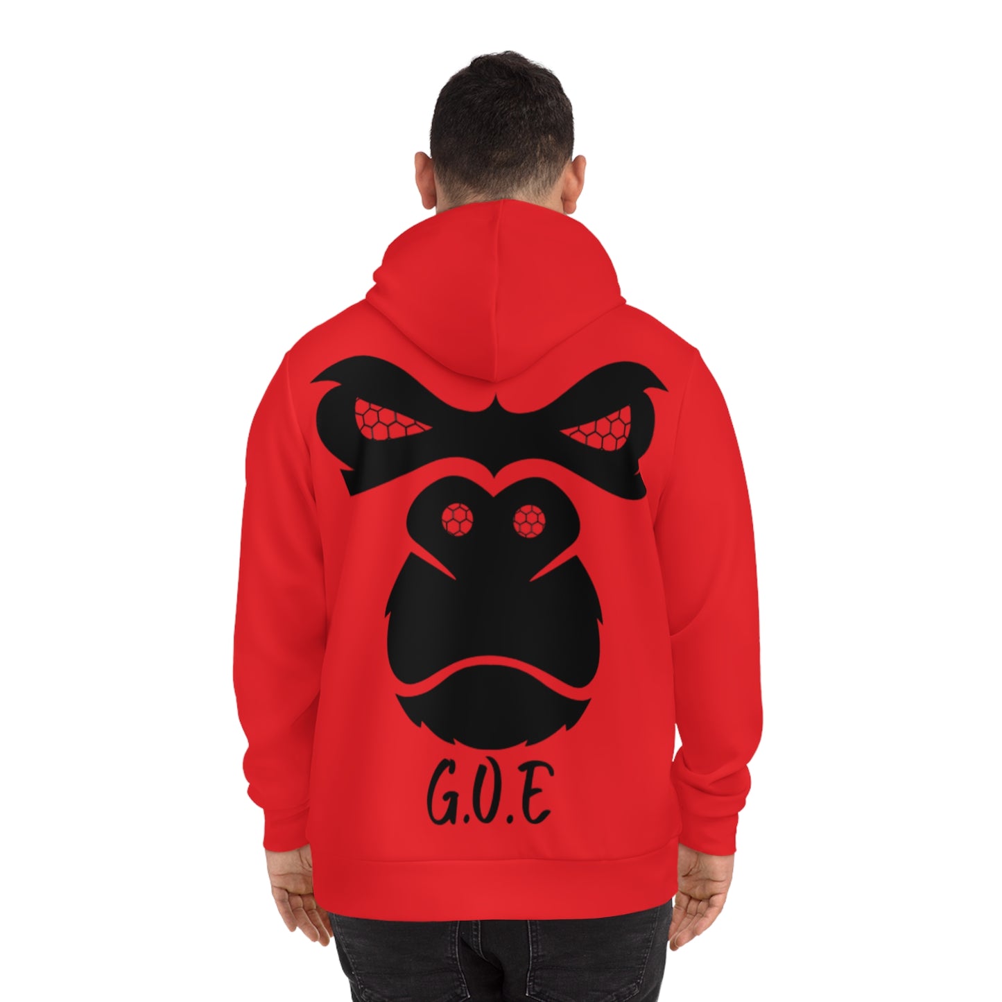 Firethorn Red Hoodie for Men & Women – Gorilla Lovers Bold Strength and Loyalty Wear