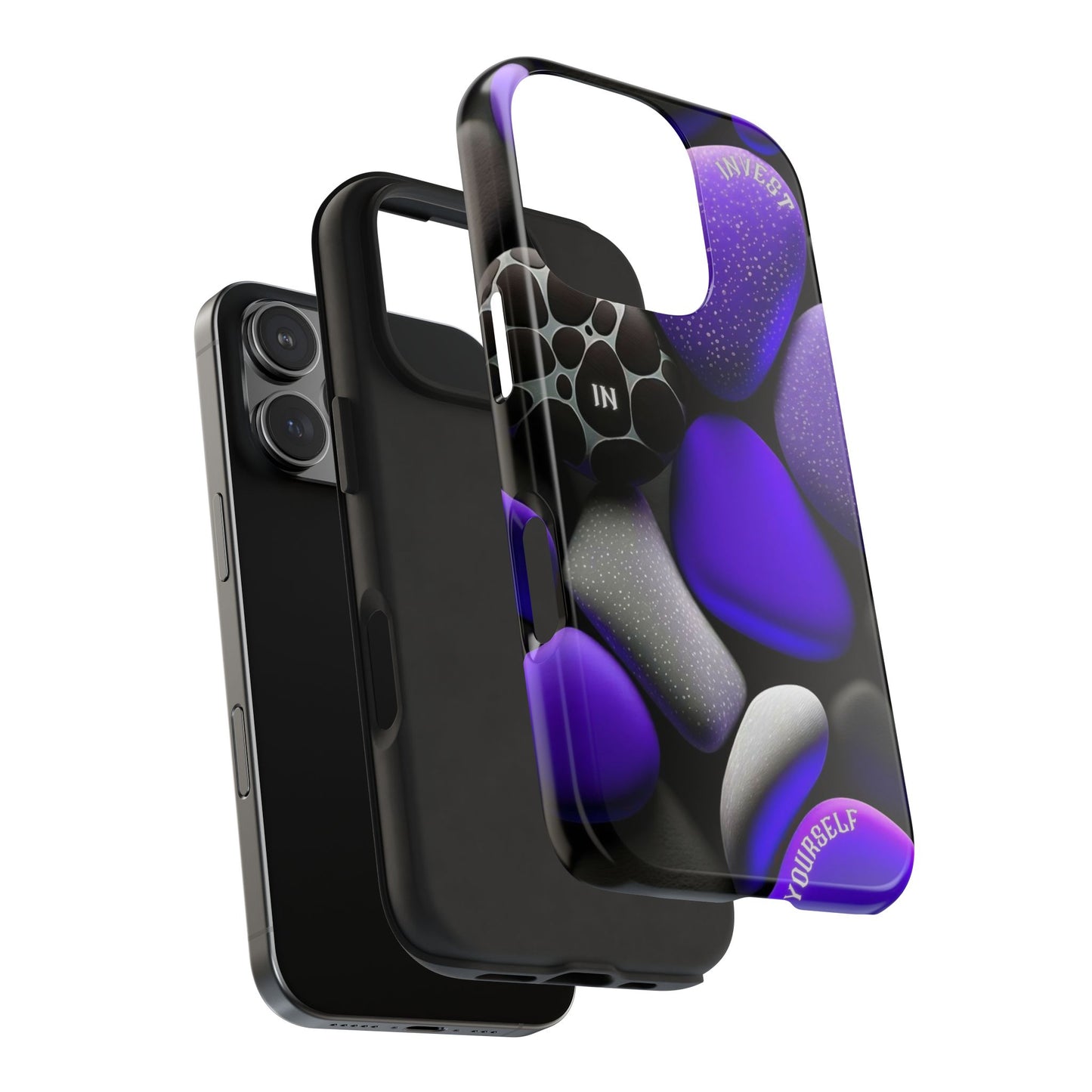 π‘ Invest in Yourself Motivational Tough Phone Case β Durable Shockproof Protection for iPhones & Androids π±β¨