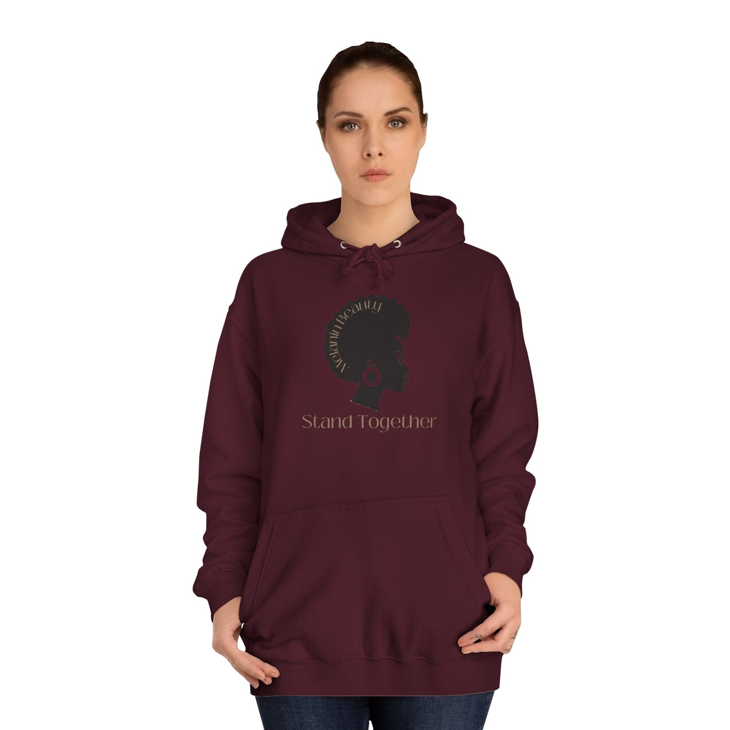Deep Sapphire Blue Sweater for Women – Black Pride Empowerment Statement Clothing
