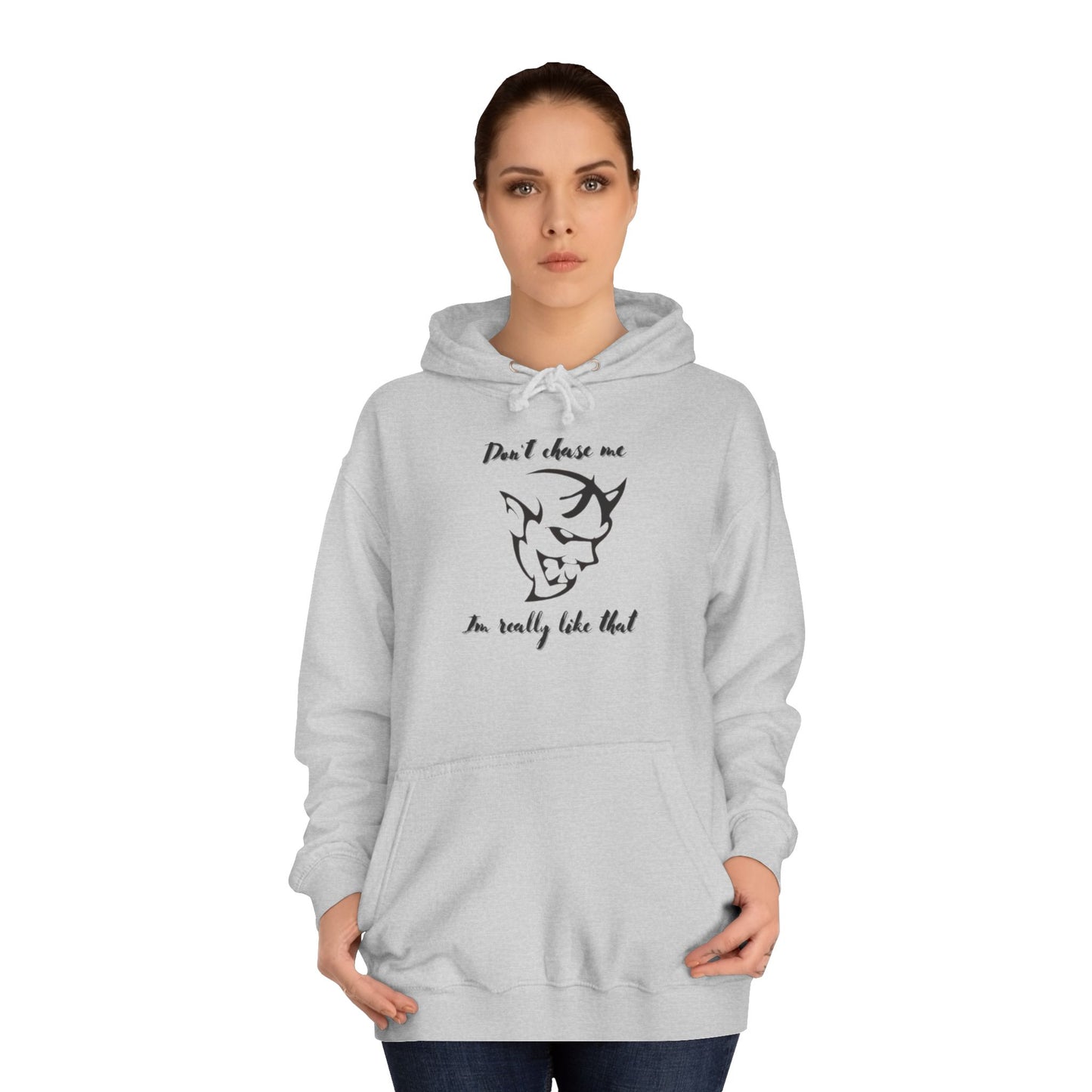 Lava Red "Don’t Chase Me, I’m Really Like That" Sweater – Bold Statement Pullover