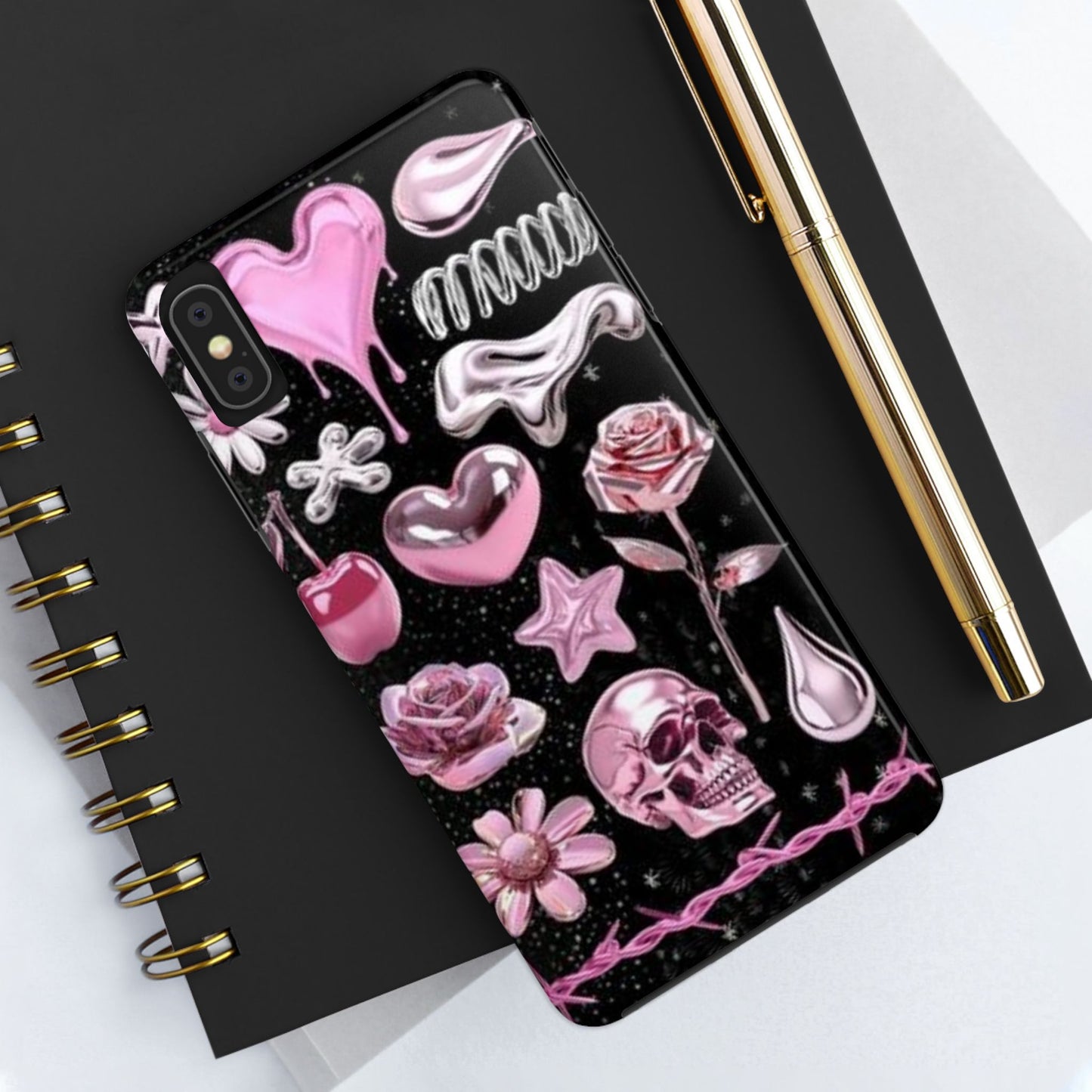 Flower Tough iPhone Cases