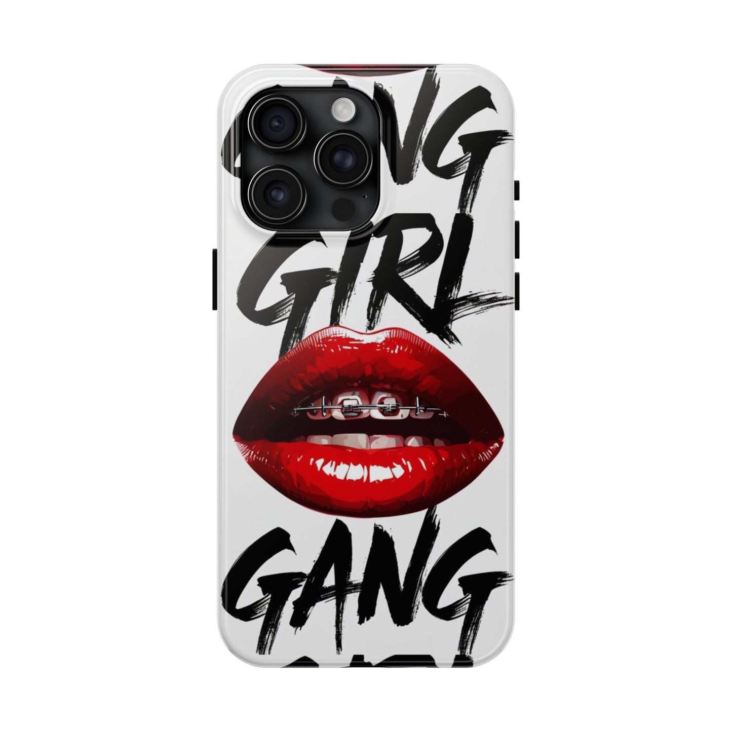 Bold 'Girl Gang' Tough Phone Case – Protective and Stylish Accessory for Trendsetters