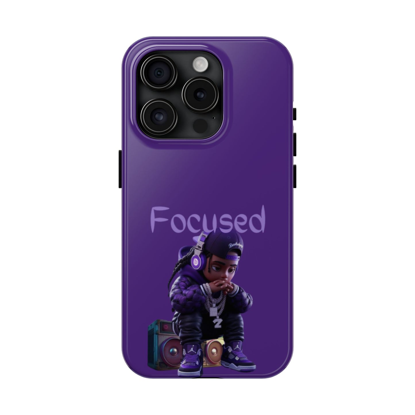 Phone Case- Focused Tough Case- Durable Protection