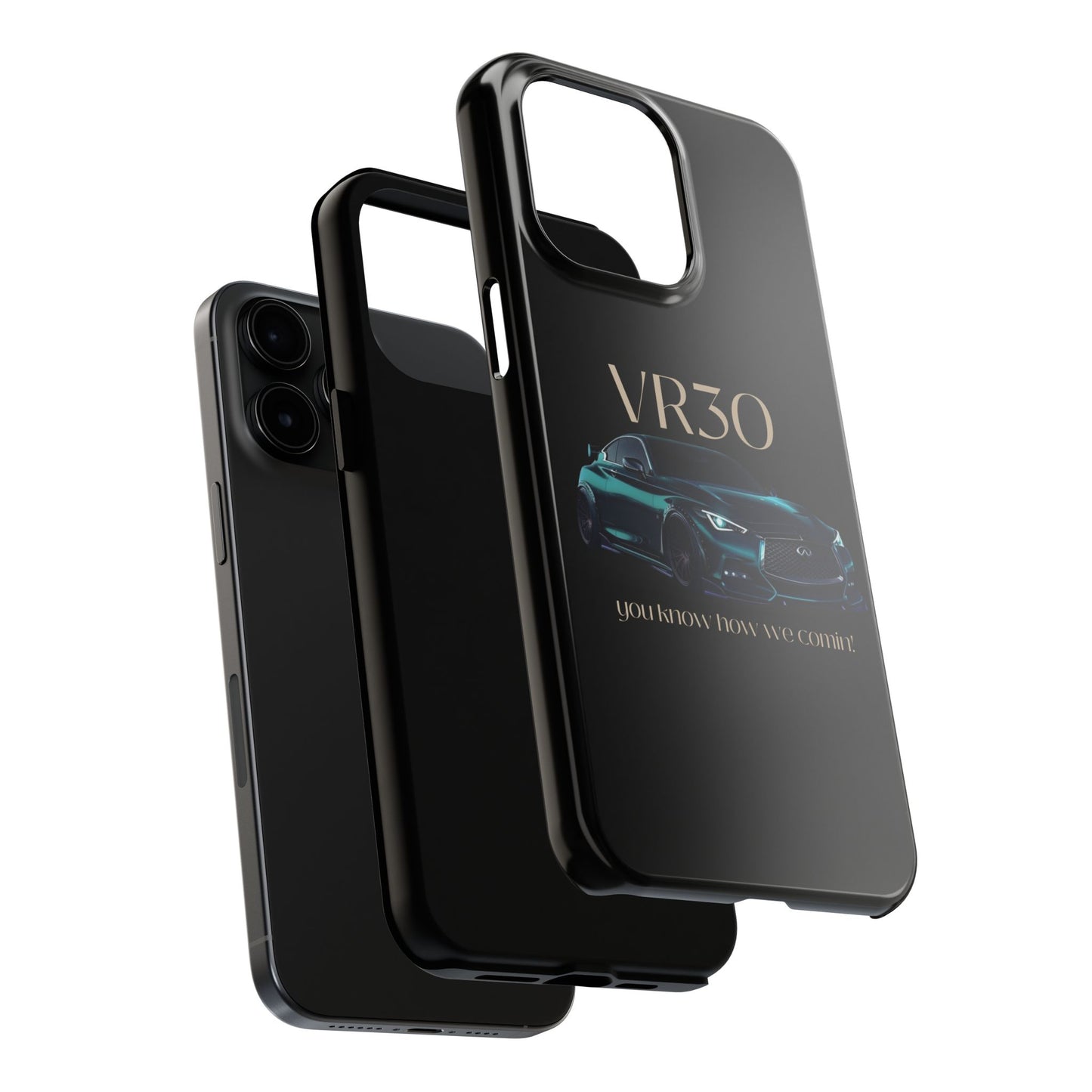 VR30 Sports Car Tough Phone Case - Stylish and Durable Protection for Car Enthusiasts