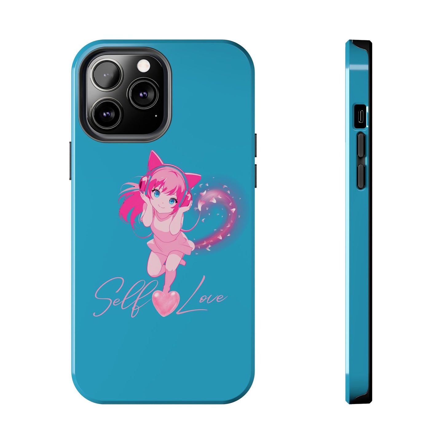 Self Love Tough Phone Case for Anime Lovers