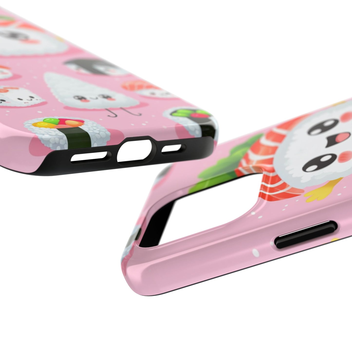 Adorable Sushi Tough Phone Case | Cute Kawaii Design for Food Lovers