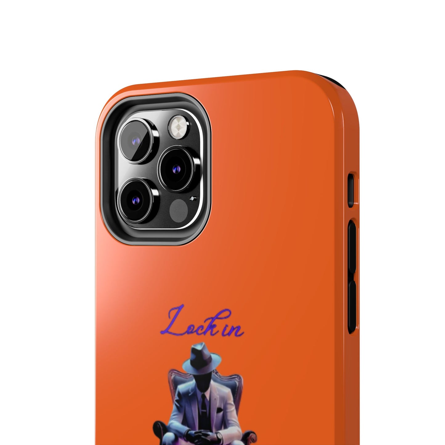 Phone case- Lock In, Stay discipline Tough Phone Case - Durable Protection