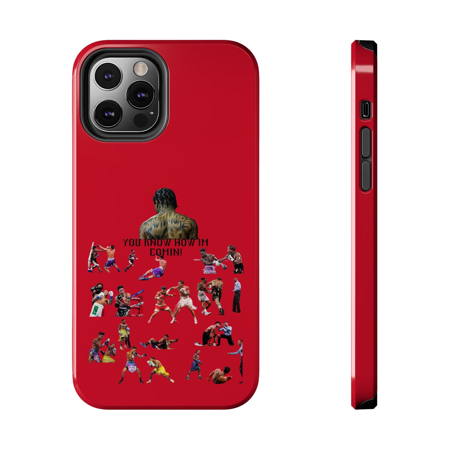 Phone case- You Know How I'm Comin' Tough Phone Case - Durable Protection