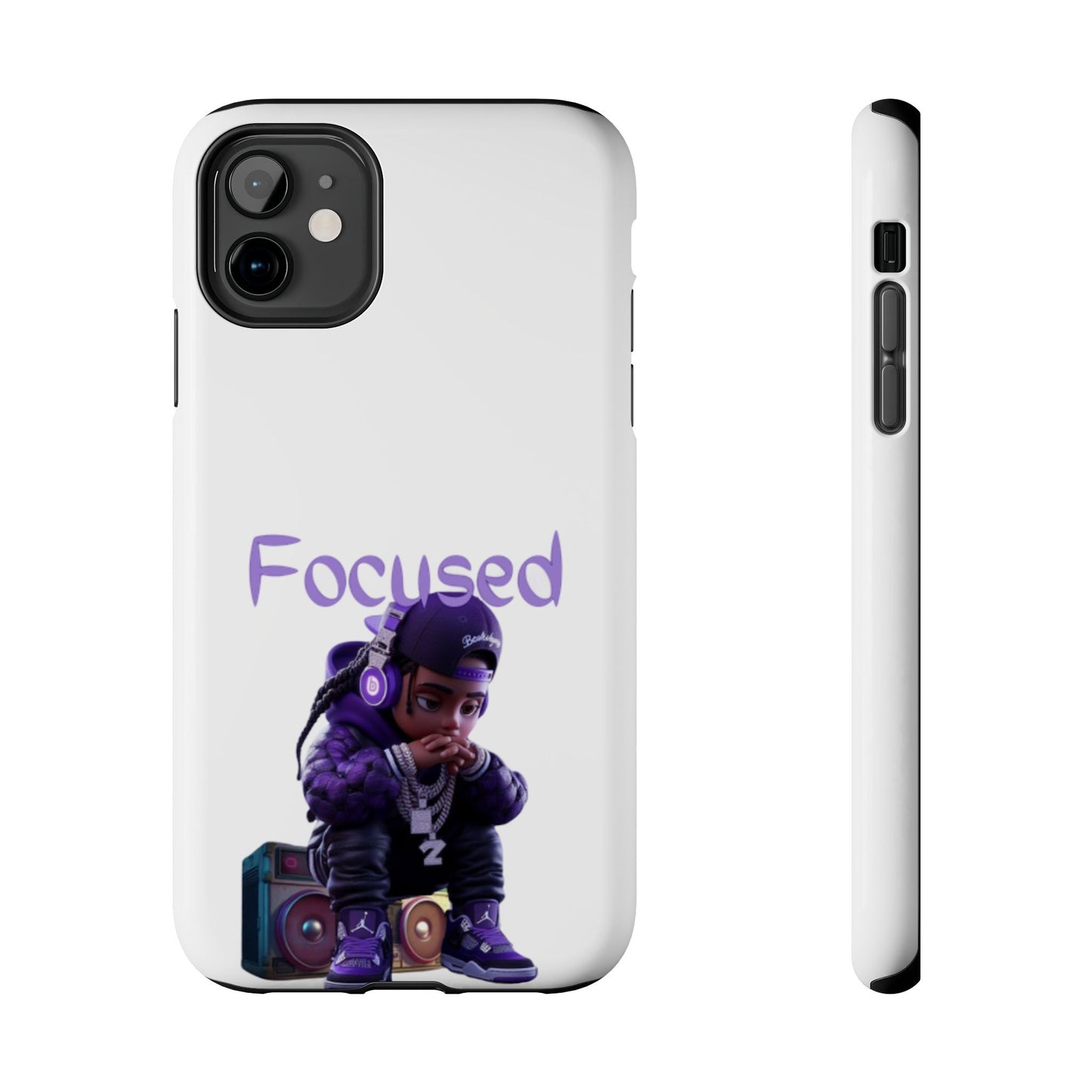 Phone Case- Focused Tough Case- Durable Protection
