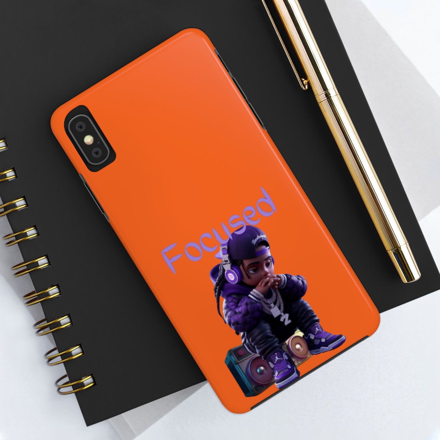 Phone Case- Focused Tough Case- Durable Protection