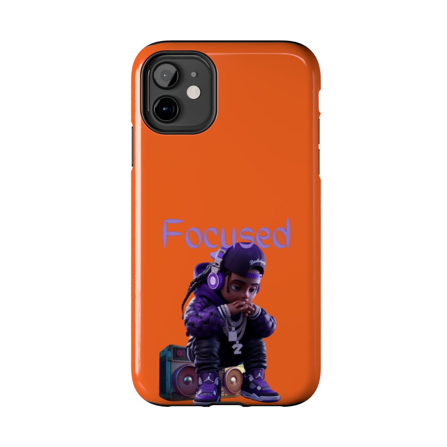 Phone Case- Focused Tough Case- Durable Protection