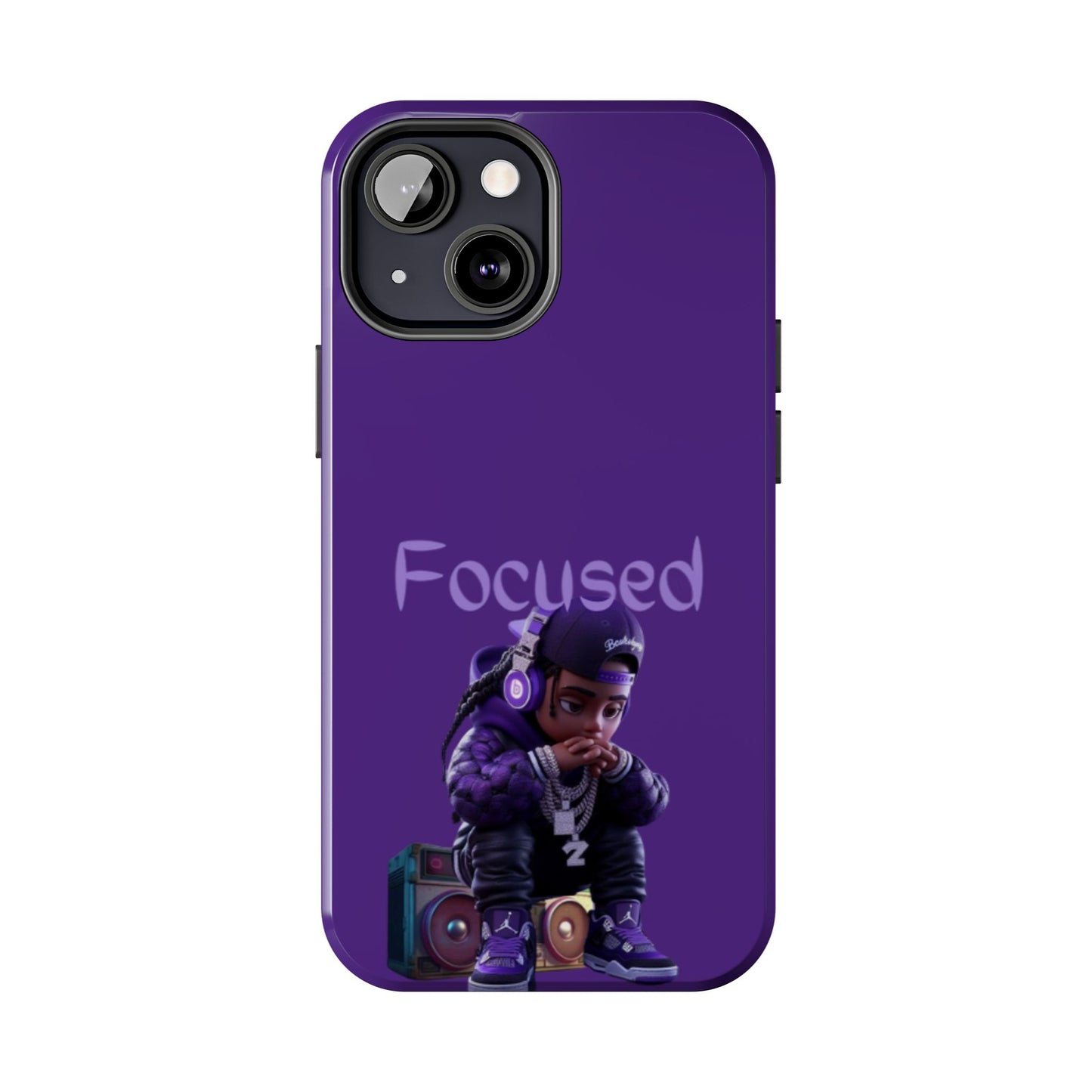 Phone Case- Focused Tough Case- Durable Protection