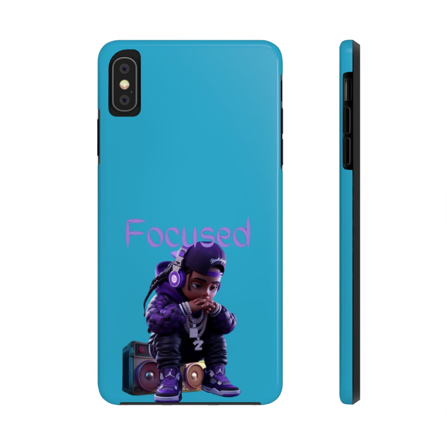 Phone Case- Focused Tough Case- Durable Protection