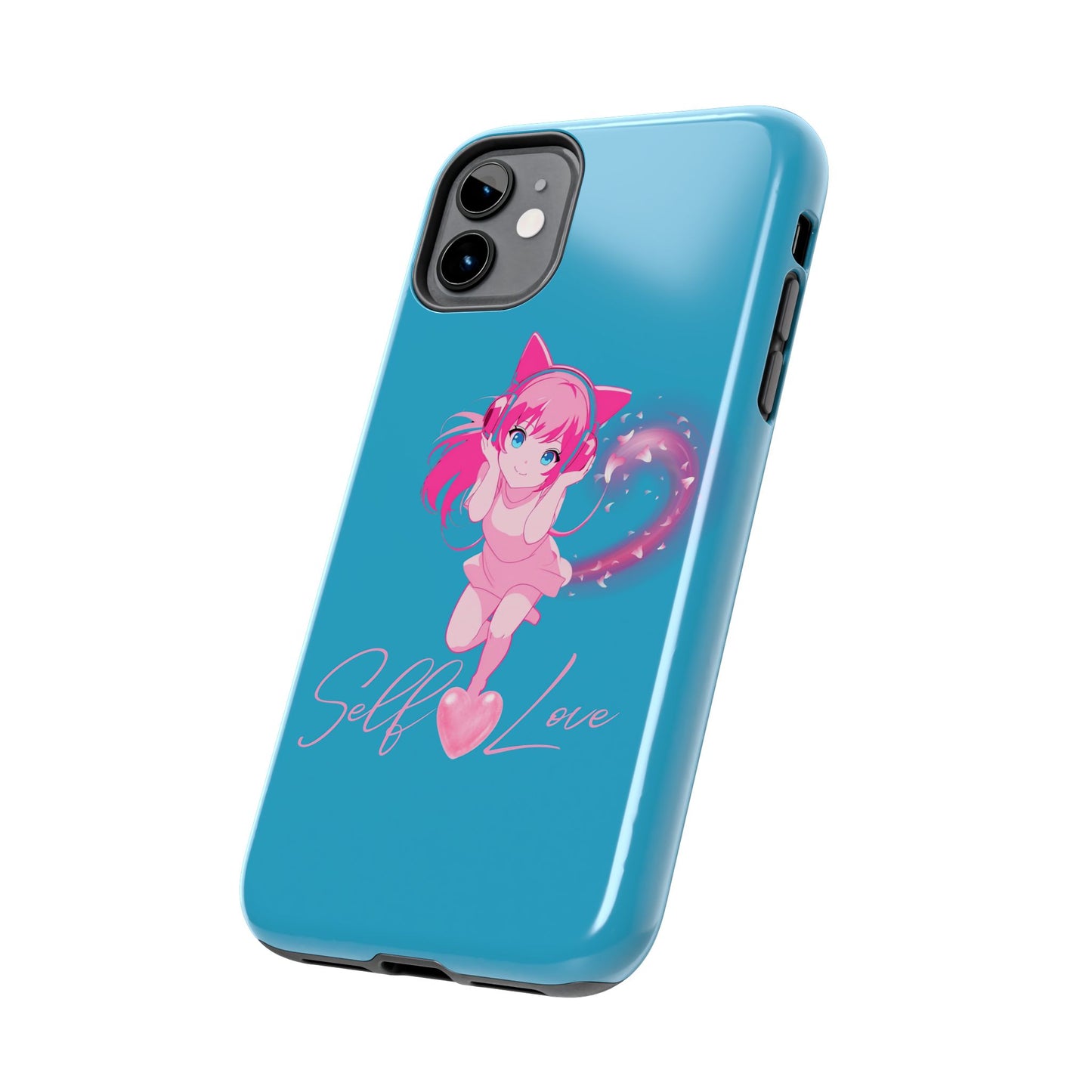 Self Love Tough Phone Case for Anime Lovers