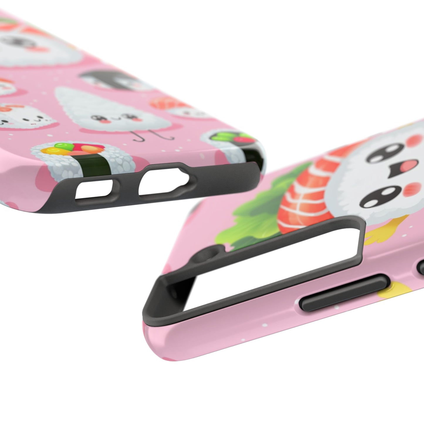 Adorable Sushi Tough Phone Case | Cute Kawaii Design for Food Lovers