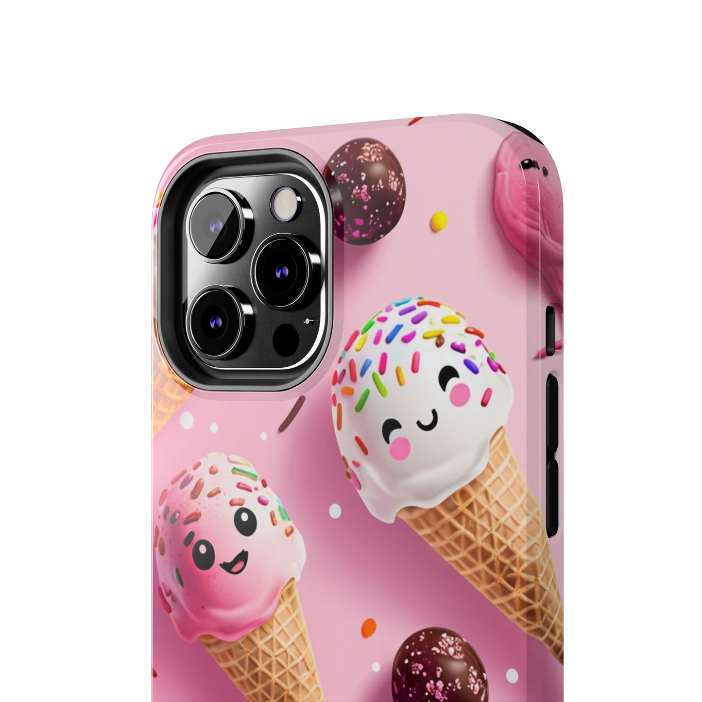 Tough Phone Cases Cute Ice Cream Design