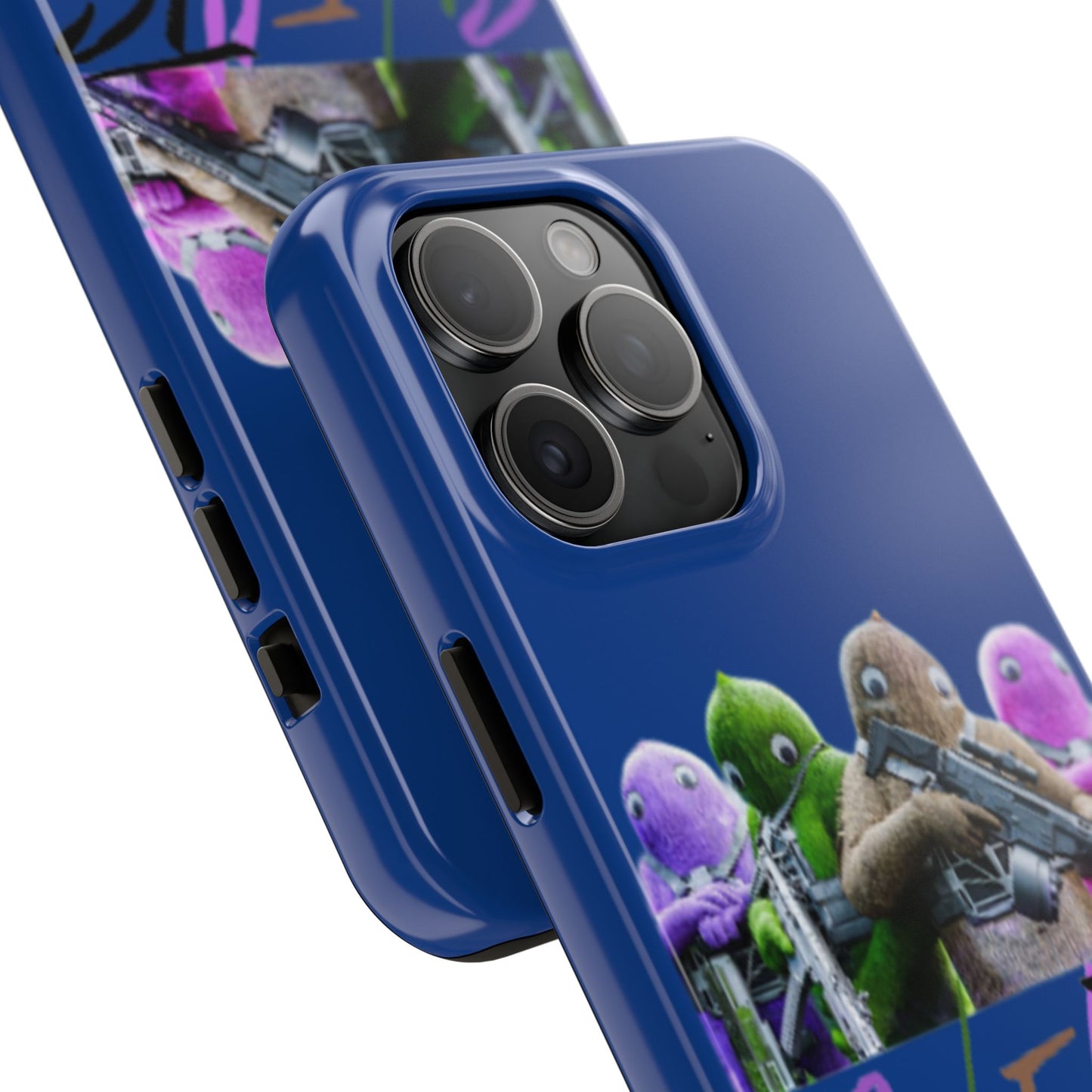 Cool Cartoon-Inspired Tough Phone Case - 'SWEATS'