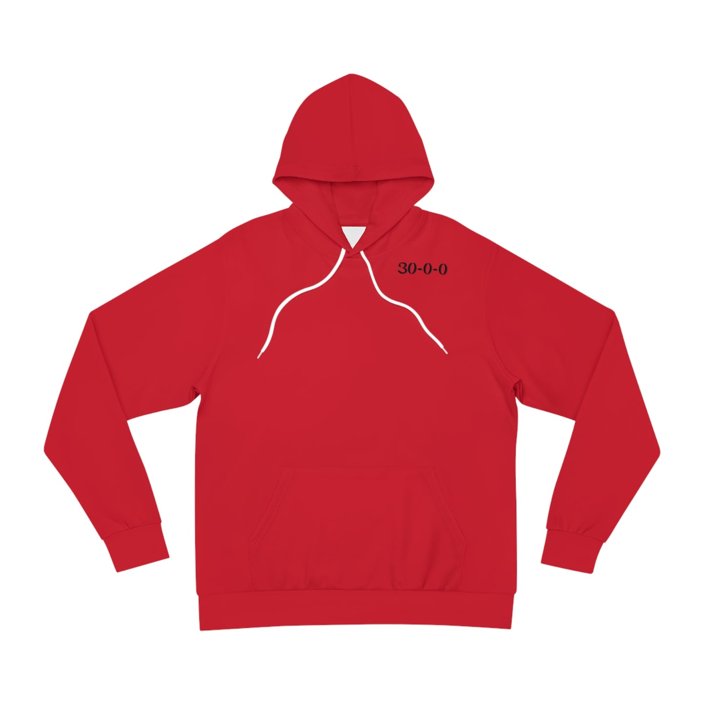 Victory Punch Red Hoodie for Men & Women – Bold Boxing Champion Inspired Sportswear