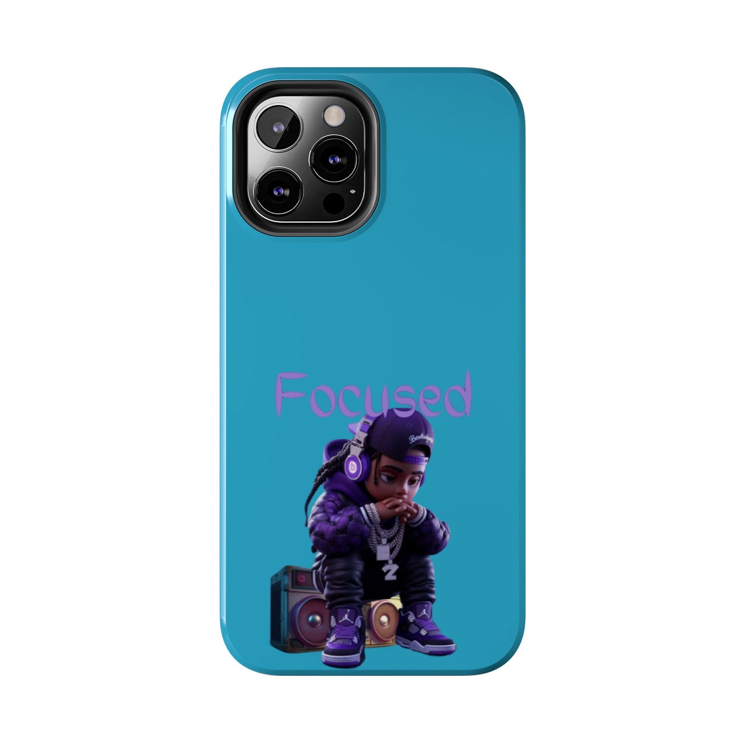 Phone Case- Focused Tough Case- Durable Protection