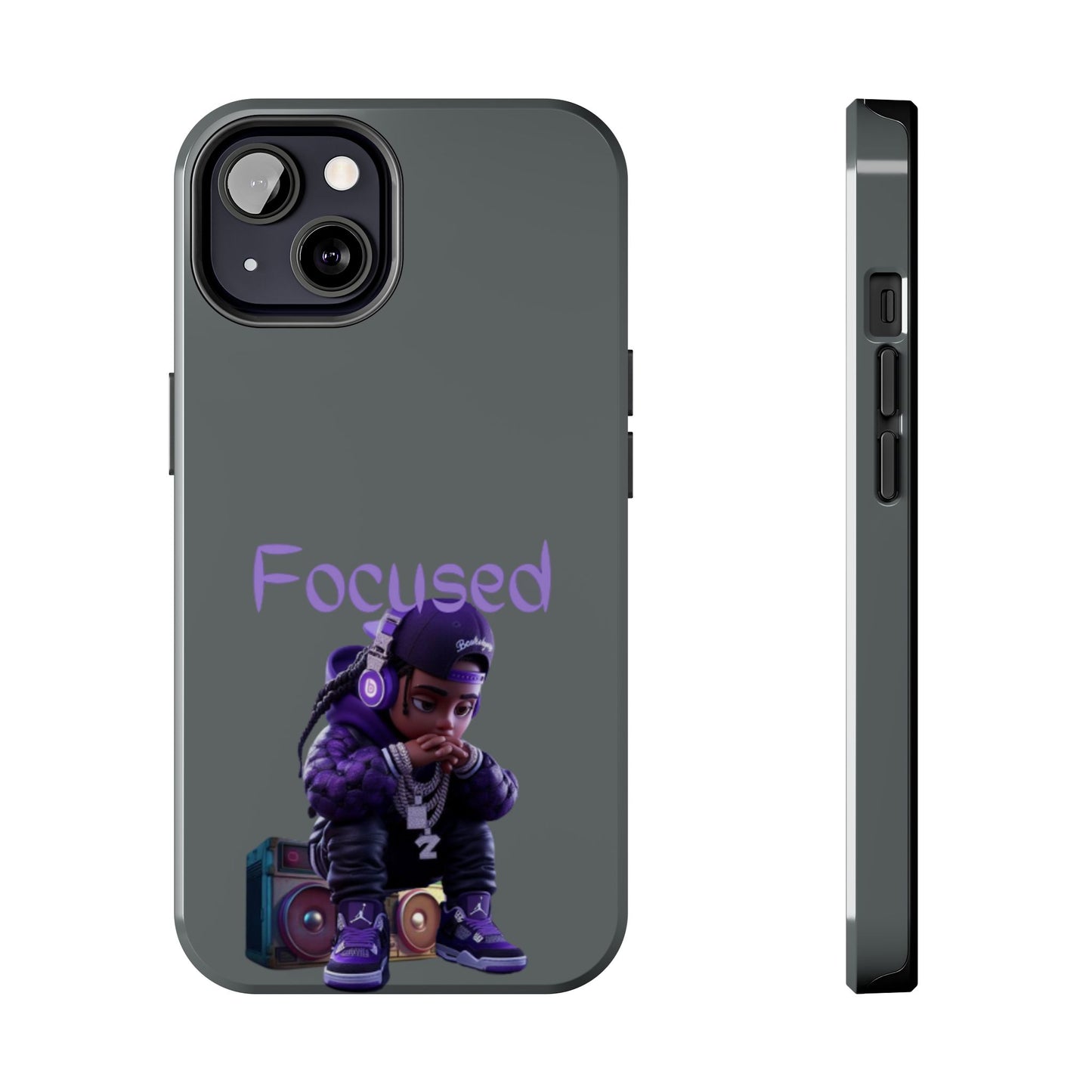 Phone Case- Focused Tough Case- Durable Protection
