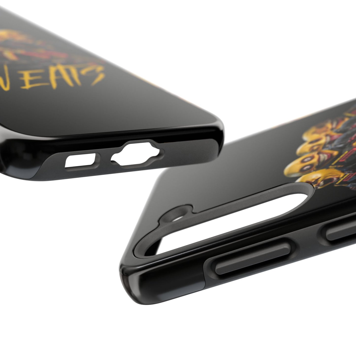 Tough Phone Cases - Bold 'SWEATS' Design for Gamers & Trendsetters