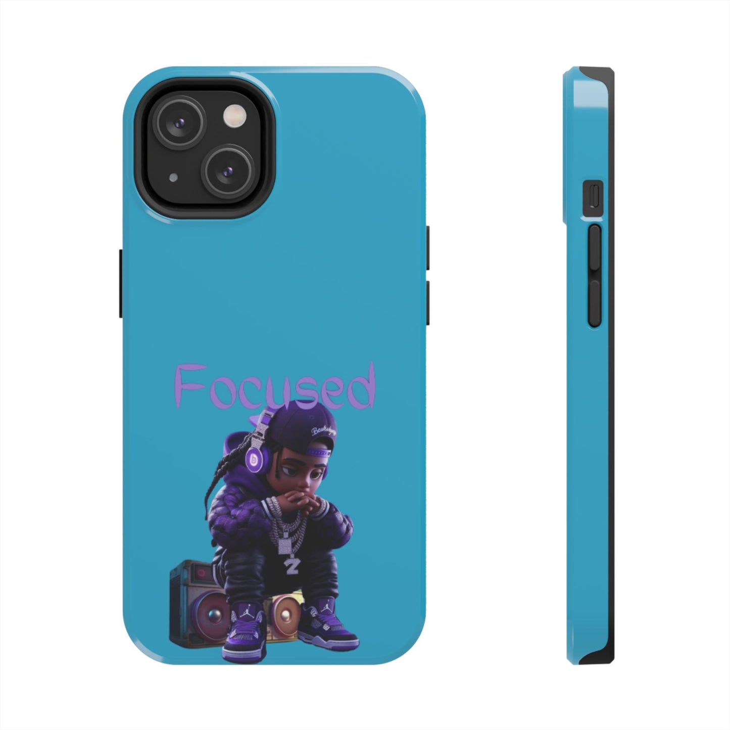Phone Case- Focused Tough Case- Durable Protection
