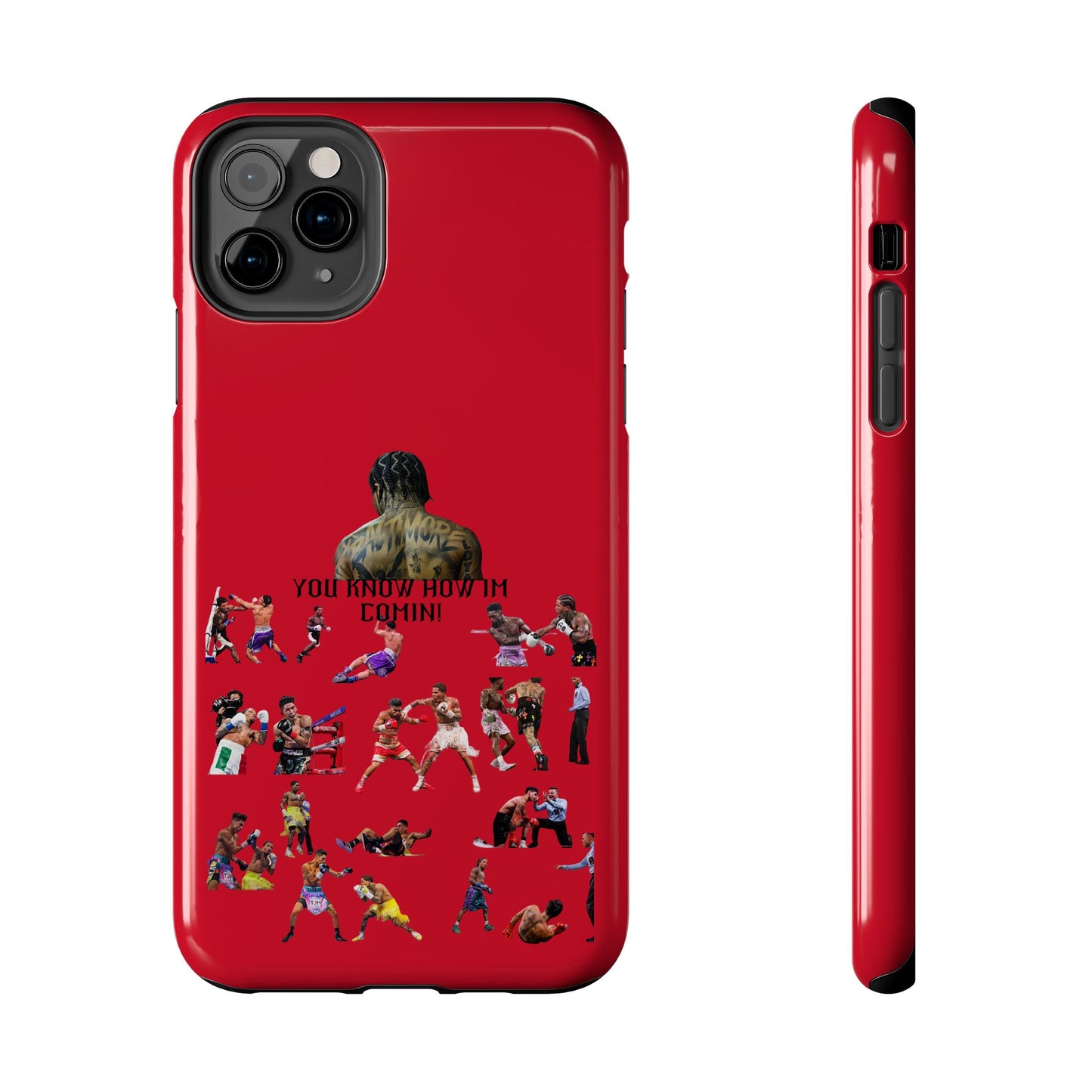 Phone case- You Know How I'm Comin' Tough Phone Case - Durable Protection