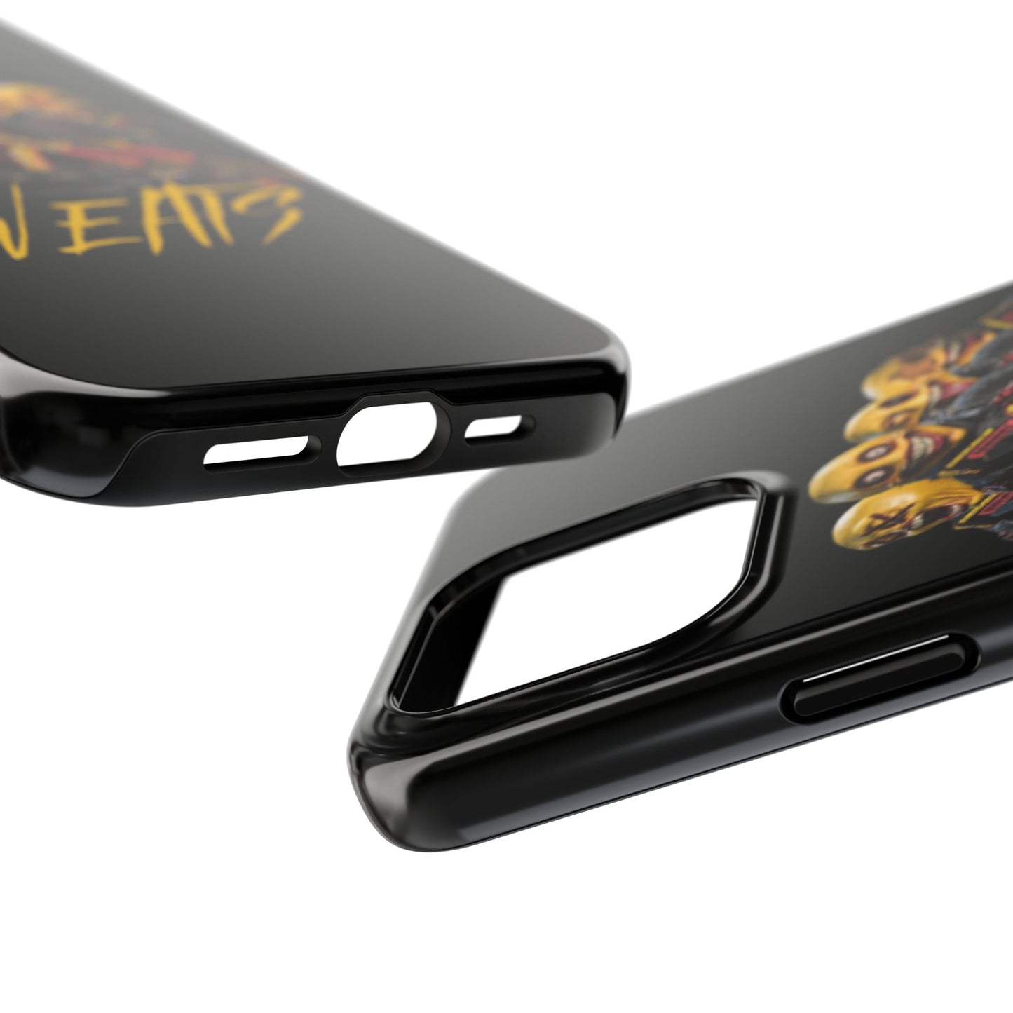 Tough Phone Cases - Bold 'SWEATS' Design for Gamers & Trendsetters