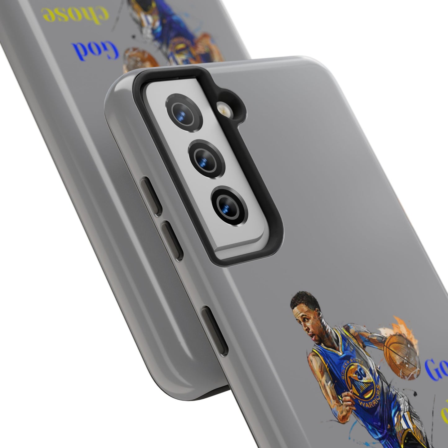 Phone case- God Chose Me Tough Phone Case - Durable Protection