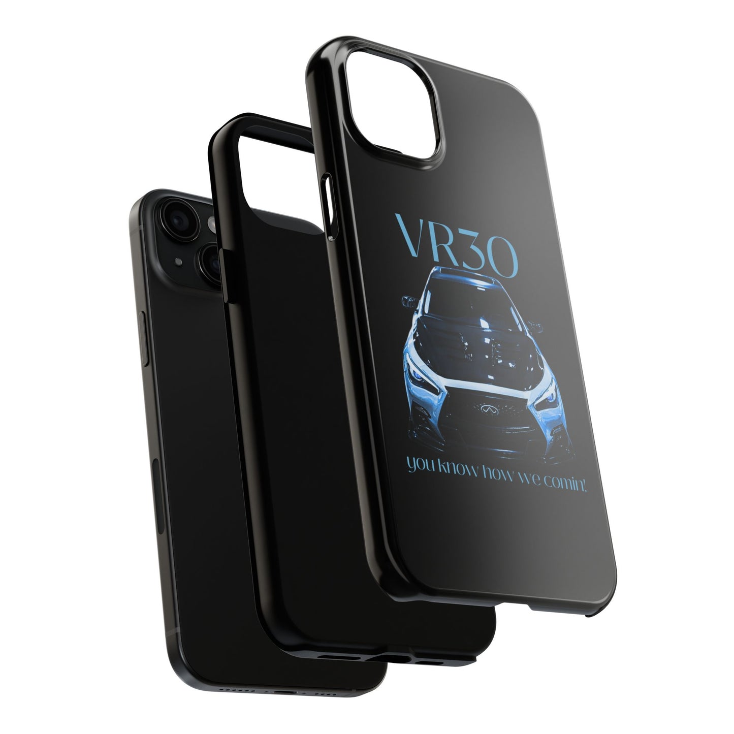 VR30 Sports Car Tough Phone Case - Stylish and Durable Protection for Car Enthusiasts
