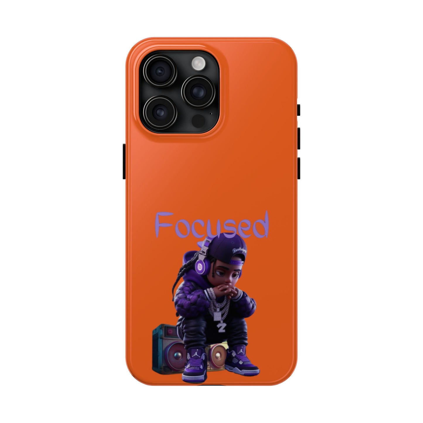 Phone Case- Focused Tough Case- Durable Protection