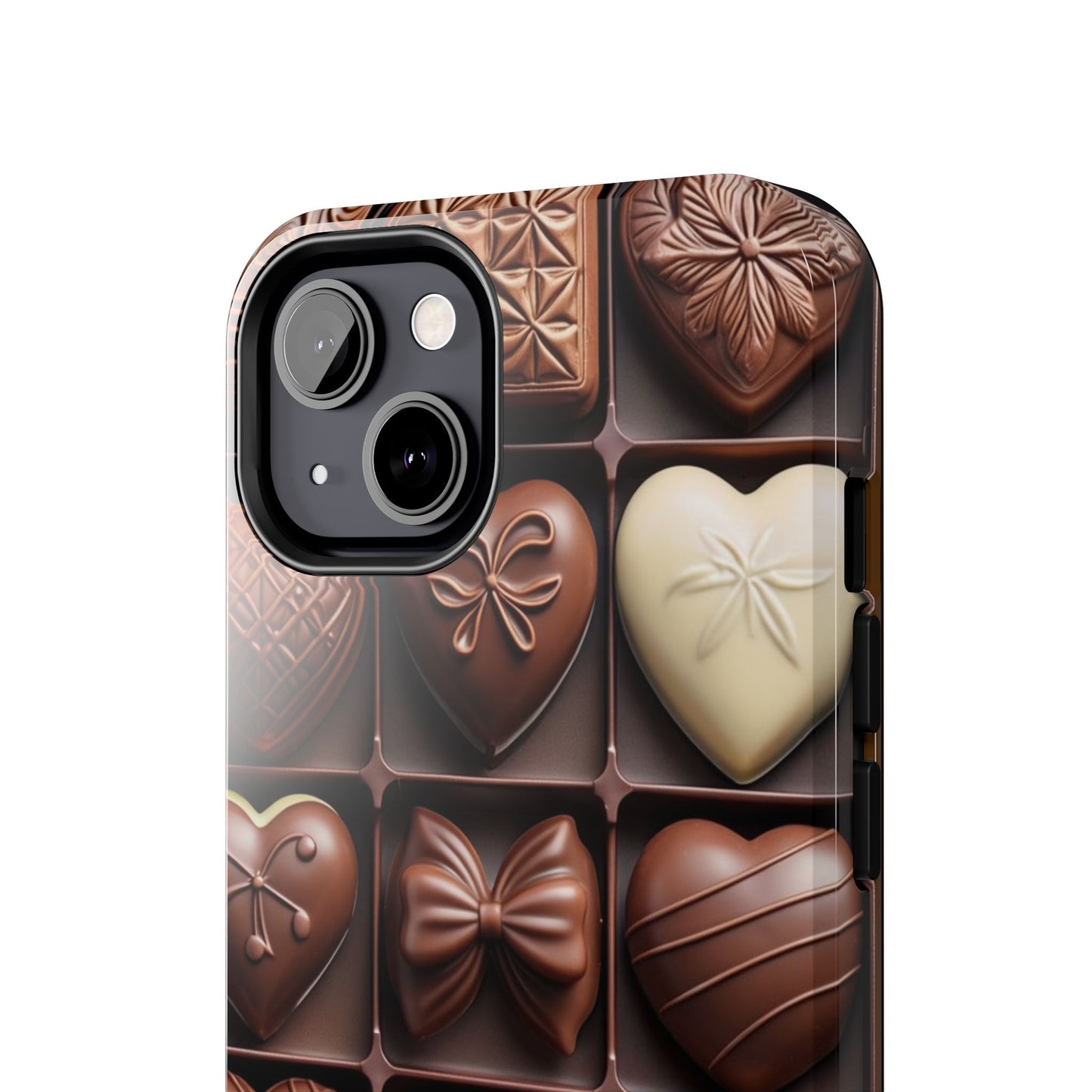 Chocolate Love Tough Phone Case - Perfect for Valentine's Day or Sweet Treat Lovers