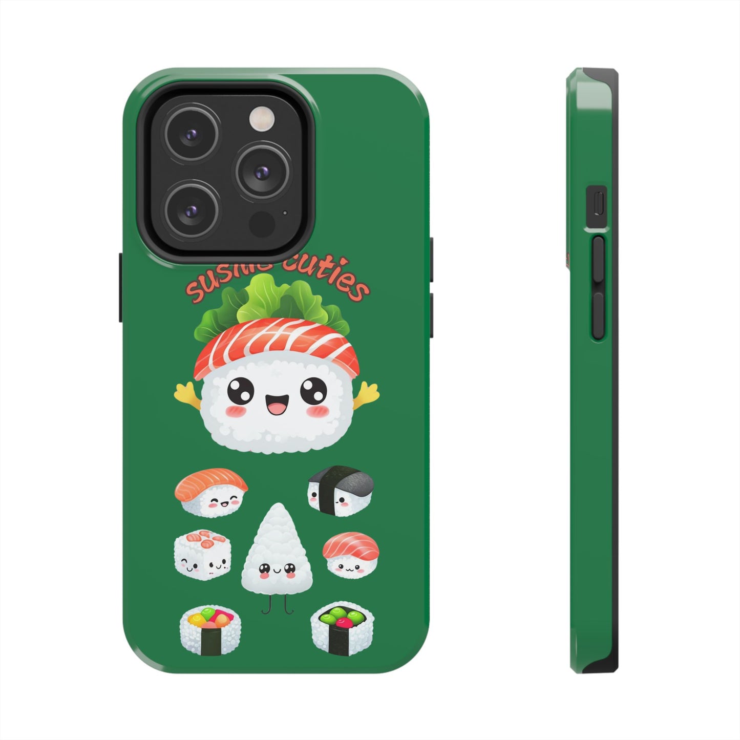 π£ Cute Sushi Buddies Tough Phone Case β Durable & Adorable for iPhone & Android!