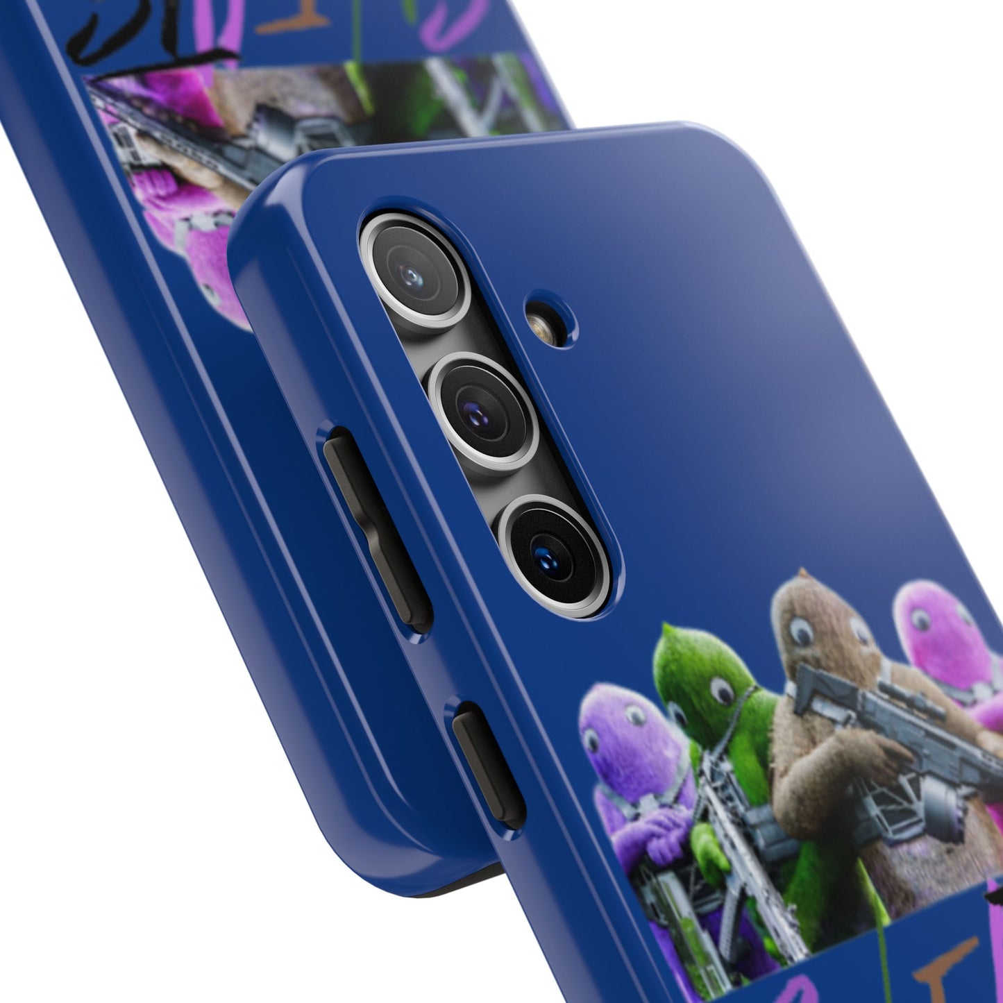 Cool Cartoon-Inspired Tough Phone Case - 'SWEATS'