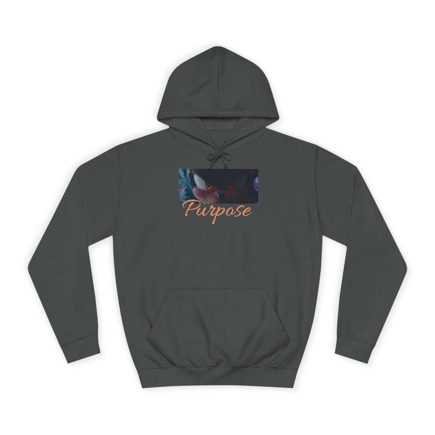 Electric Blue Motivational Graphic Sonic Hoodie for Men & Women – Inspiring Gamer