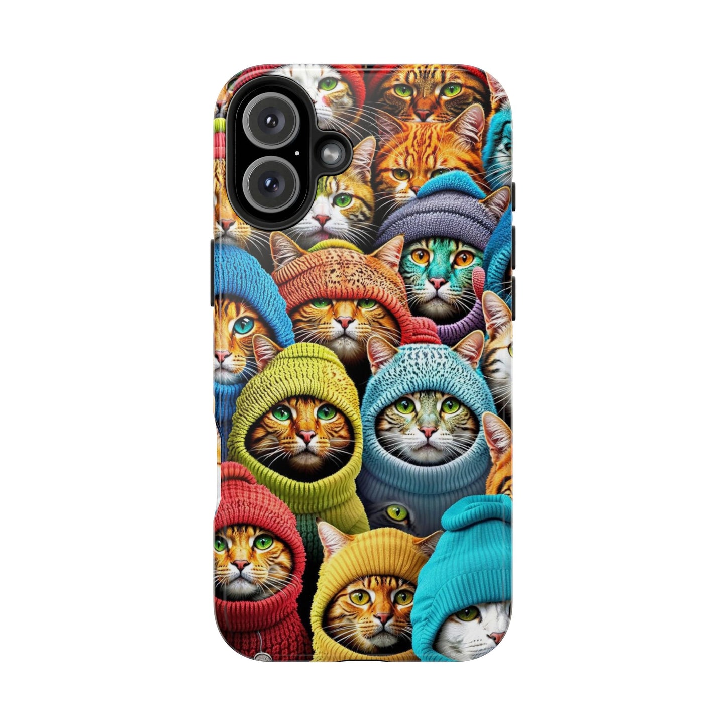 "Cool Cats Tough Phone Case – Stylish & Durable Protective Cover for iPhone & Android"