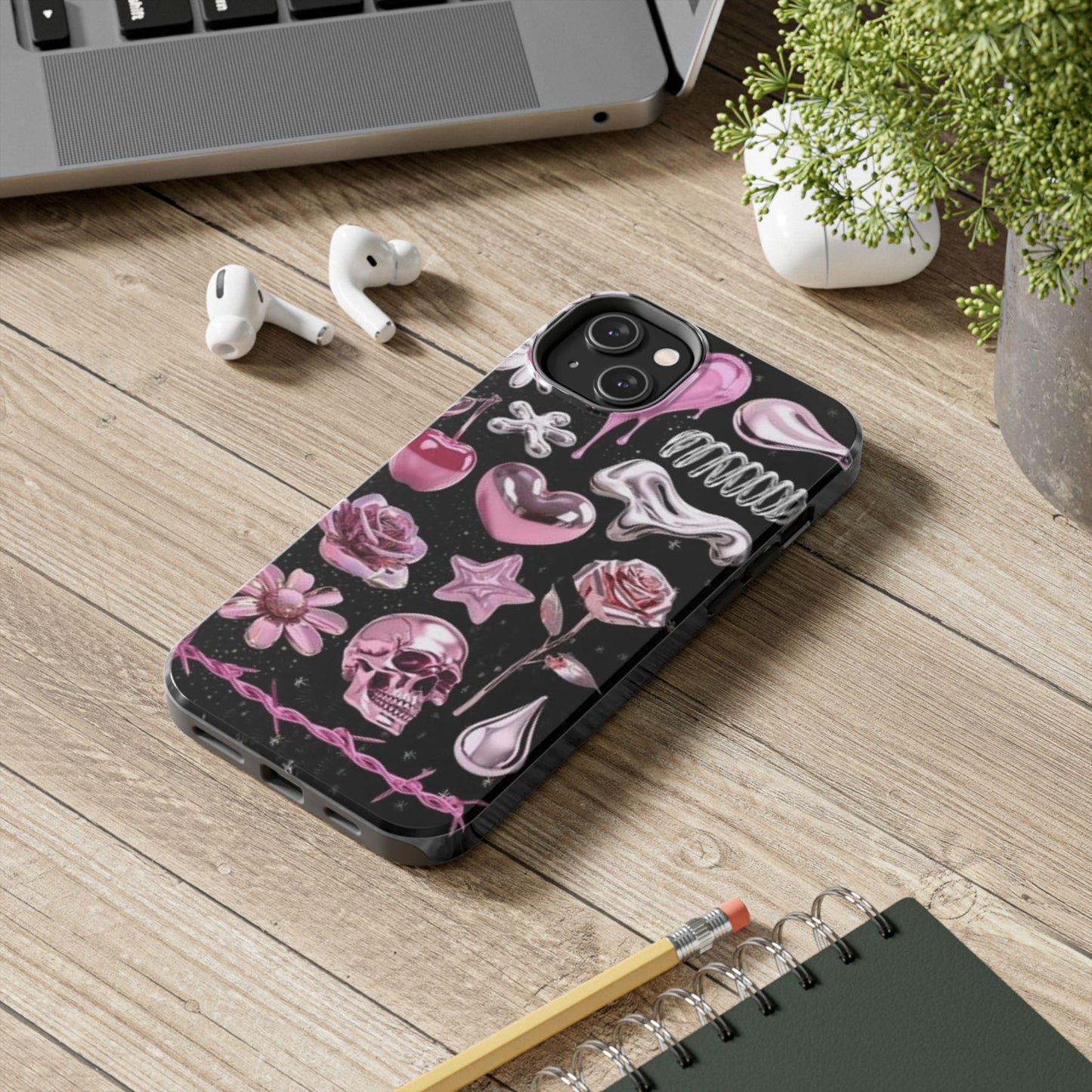 Flower Tough iPhone Cases