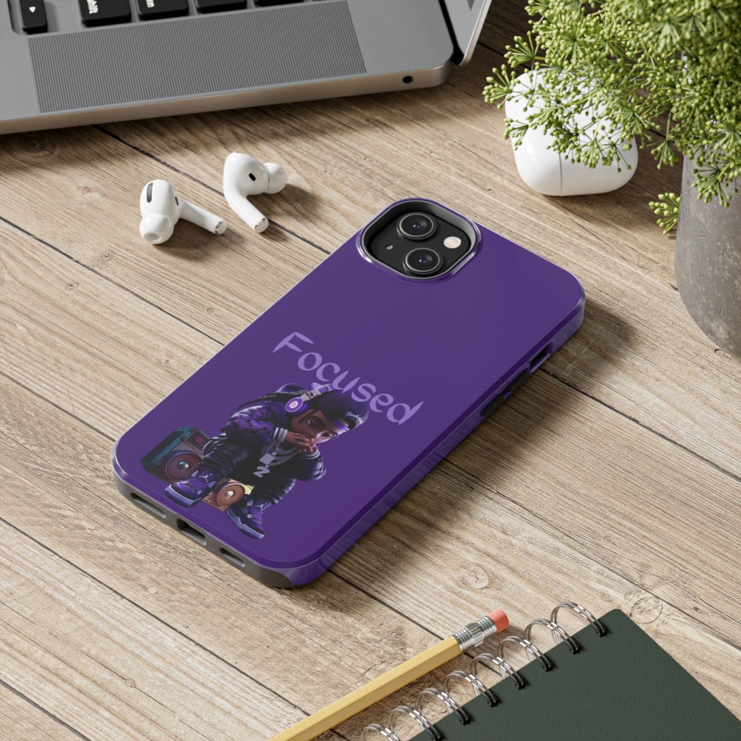 Phone Case- Focused Tough Case- Durable Protection