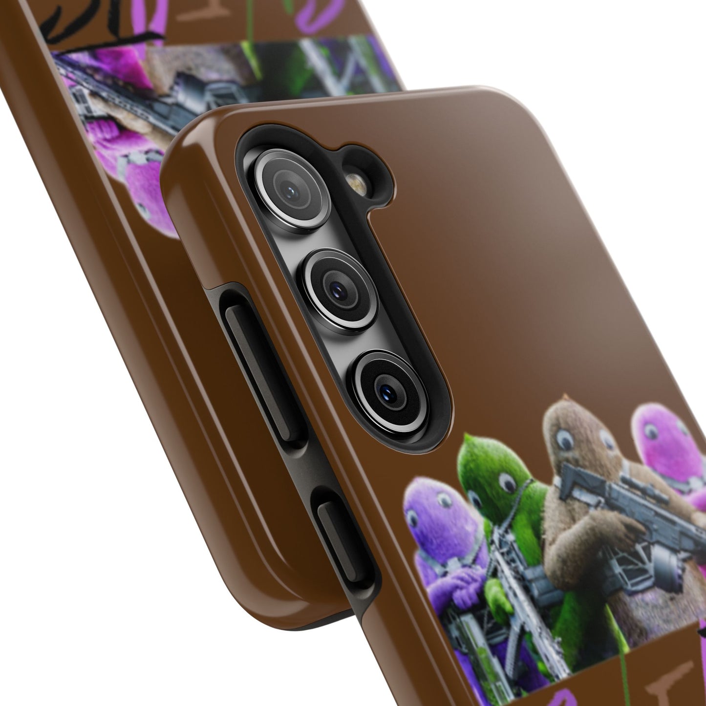 Cool Cartoon-Inspired Tough Phone Case - 'SWEATS'
