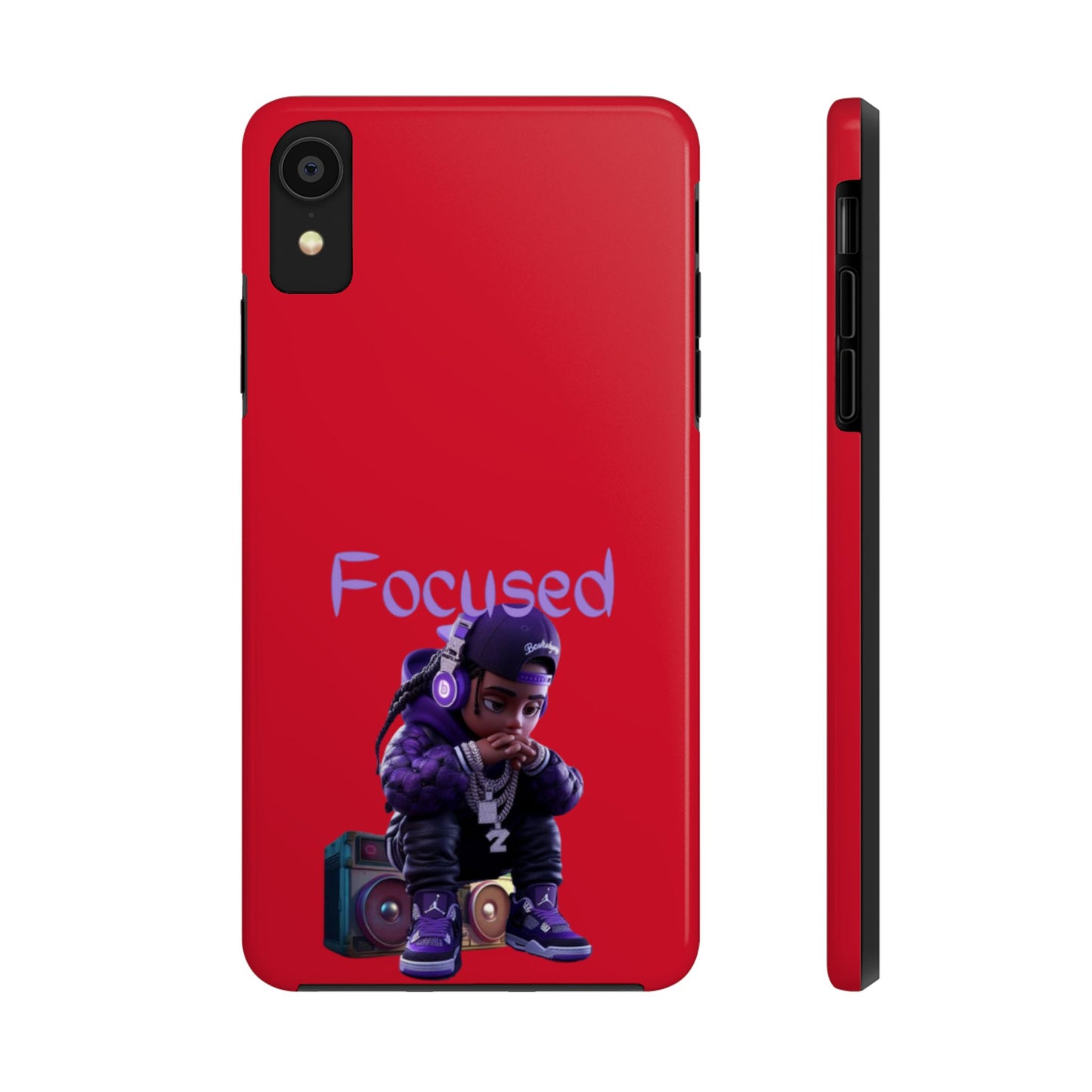 Phone Case- Focused Tough Case- Durable Protection