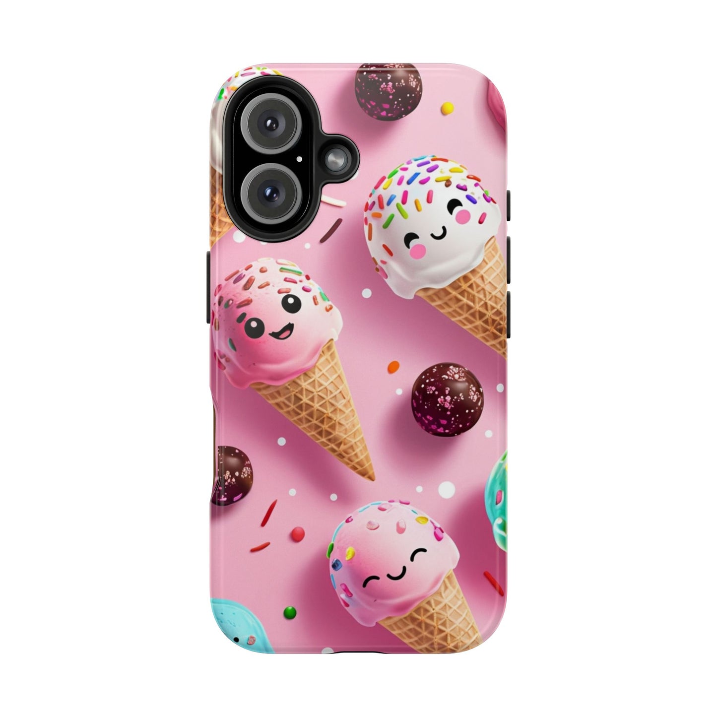 Tough Phone Cases Cute Ice Cream Design