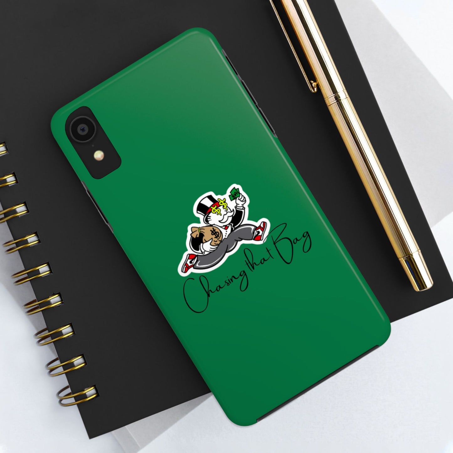 Phone Case- Chasin That Bag Tough Case- Durable Protection